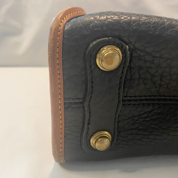 Vintage Dooney & Bourke All Weather Leather Top Zip Bag - Picture 3 of 16